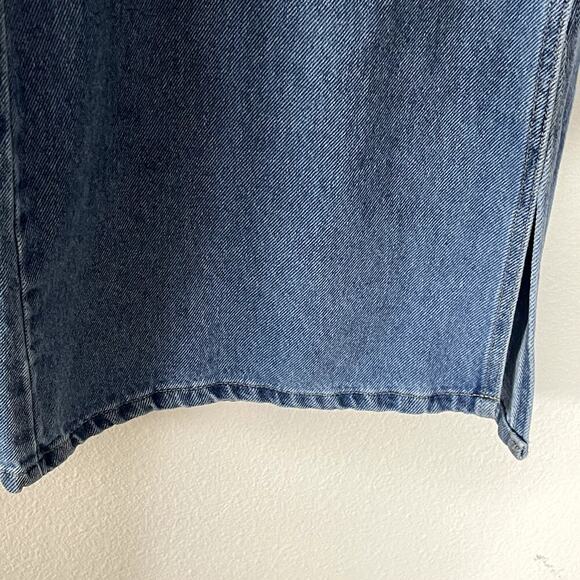 SEVEN.SEVEN DO GOOD SIDE SLIT WIDE LEG DENIM JEAN SIZE 4 - Picture 6 of 12